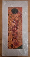Gustav Klimt: The Fulfillment newly brought from Barcelona special 3D wall decoration (14×40cm)