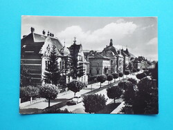 Képeslap (71) - Csehszlovákia (Szlovákia) - Besztercebánya - Sztálin sugárút 1960-as évek