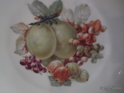 ASZTALKÖZÉP - KÍNÁLÓ - 1918 - 39 ig GYÁRTOTT - MZ ALTROHLAU PORCELÁN  - 25 cm -  HIBÁTLAN