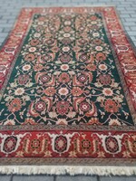 Nagyon ritka régi zöld színű Isfahan Perzsa szőnyeg ALKUDHATÓ