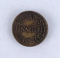 2A865 Tóth Sándor : "Finnút kft Budapest Tihany tér 2" - bronz emlékérem