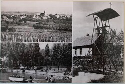 Képeslap, Balaton, Csopak, részletek 1972 (P5)
