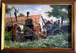 Edvi Illés Aladár (1870 - 1958) festmény, EREDETIGAZOLÁSSAL