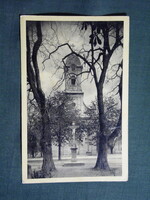 Képeslap,Barcs,Róm. kat. templom látkép,részlet,Weinctock Bp. kiadás,1935-