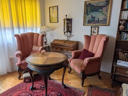 Bergere füles fotel, párban.