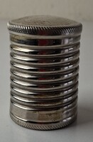 Art Deco alpakka borotvaszappan tartó