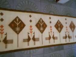 Németh Éva  fali szőttes  54 cm X 168 cm