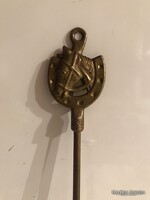 RÉZ CIPŐKANÁL - 33 x 5 cm - RÉGI - OSZTRÁK - HIBÁTLAN