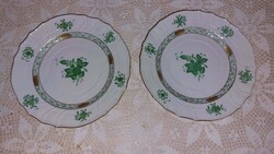 Herendi porcelán Aponyi mintás süteményes tányér, 15,5cm