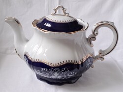 Új! Zsolnay Pompadour II mintás teás kanna, tea kiöntő