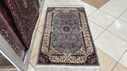 4336 MESESZÉP Hindu Isfahan kézi gyapjú perzsa szőnyeg 80X130CM