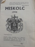 Miskolc varosi informacios leporello, szorolap
