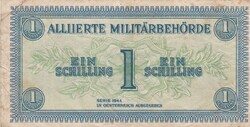 1  Schilling  1944  Ausztria A képen látható állapotban