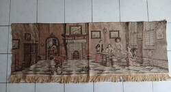 Gobelin típusú szőtt falvédő