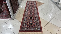4439 Hamadan mintás gyapjú perzsa futó szőnyeg 72X300CM
