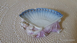 Régi,porcelán gyűrűtartó