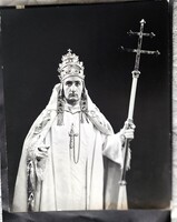 Cca.1965 GARAS DEZSŐ NEMZET SZINÉSZE PÁPA NEMZETI SZÍNHÁZ JELENET 29 CM FOTÓ