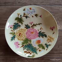 Antique Zsolnay floral wall decoration
