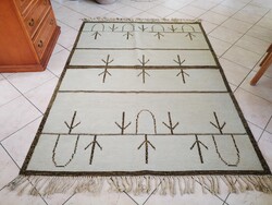 Marokkói BERBER KILIM SZŐNYEG - 115X220 CM