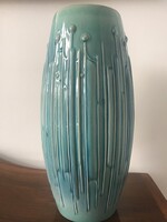 Zsolnay alapmázas Török János váza 34cm.