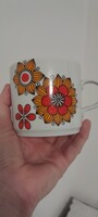 Alföldi porcelan bögre ritkabb mintával