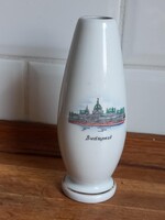 Aquincum Budapest emlék váza 16cm