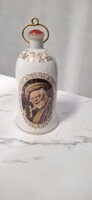 Német porcelán pálinkás palack