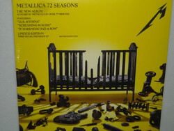 METALLICA 72 SEASONS Vinyl LP ÚJ gyári bontatlan -DUPLA- LIMITED EDITION INDIE RETAIL MIDNIGHT LP