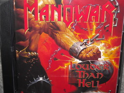 MANOWAR LOUDER THAN HELL CD ÚJ gyári bontatlan