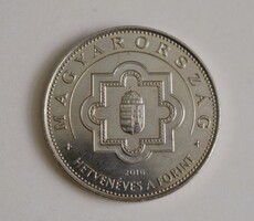 50 forint , Hetvenéves a Forint , emlékérme , pénz , érme , 2016 Magyarország , 38.
