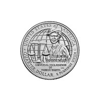 USA,quarter dollar 2023 P - Eleanor Roosevelt politikusnő aUNC+ nikkel