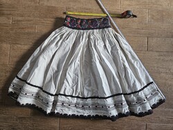 Antik kalotaszegi/erdélyi népviseleti szoknya (pendely) – Kiváló állapotban!