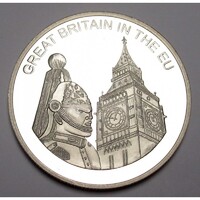 Málta,100 liras 2004 PP - Nagy Britannia EU csatlakozásának tiszteletére UNC nikkel
