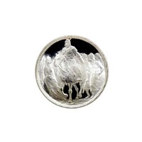 Hungary, 1 korona 1896 PP - Millennium, UNC+ silver 5g835