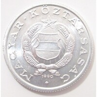 Magyarország,1 forint 1990 aUNC+ aluminium