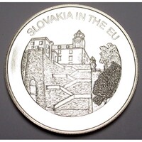 Málta,100 liras 2004 PP - Szlovákia EU csatlakozásának tiszteletére UNC nikkel