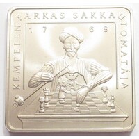 Magyarország,500 forint 2002 - Kempelen Farkas sakkautomata UNC nikkel