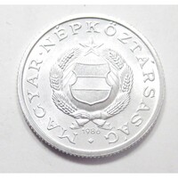 Magyarország,1 forint 1986 aUNC+ aluminium