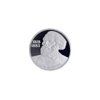 Oroszország,1 rubel 1983 PP - Karl Marx UNC nikkel