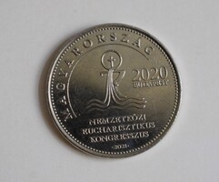 50 forint , Eucharisztikus Kongresszus Budapest 2020 , emlékérme , 2021 Magyarország , 35.