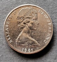 Új Zéland 20 cents 1981 (D12)