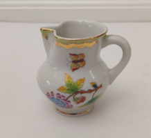 HIBÁTLAN! Herendi porcelán Viktória mintás kis kiöntő