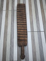 Antik èvszámos,jelzett mángorló 1898