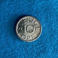 Svédország - Sweden - 10 ore - 1990 coin