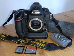 CSAK 0005969 EXPO!!! ÚJSZERŰ Nikon D4S professzionális digitális fényképezőgép