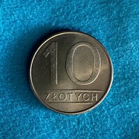 Lengyelország  - Poland - 10 zlotych - 1987 coin