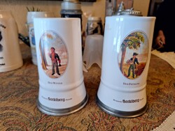 Ón talpas söröskorsók párban