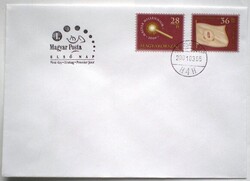 F4594-5 / 2001 Magyar Millennium III. bélyegsor FDC-n