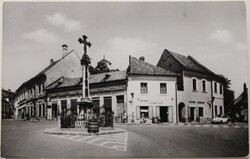 Képeslap, Szentendre 1976, Marx tér  (SM2)