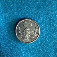 Lengyelország  - Poland - 2 zloty - 1989 coin